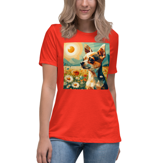 Daisy Dreamscape - Womens Relaxed Tee