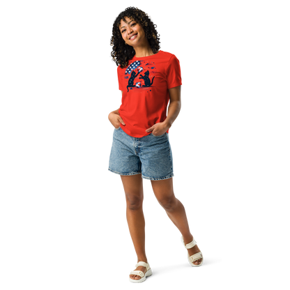 Patriotic Playtime - Womens Relaxed Tee