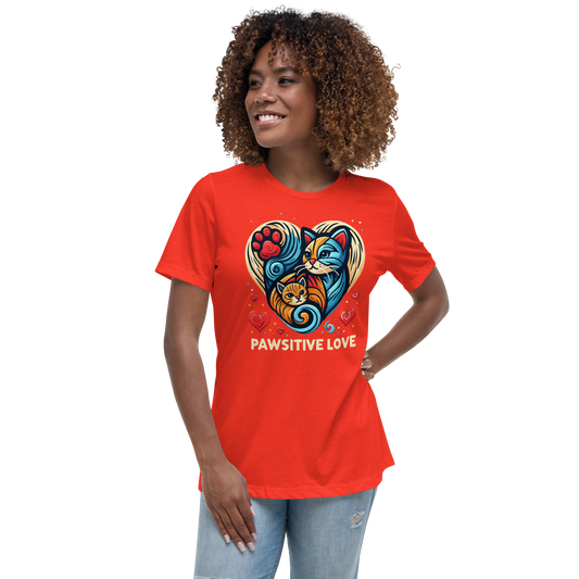 Feline Harmony - Womens Relaxed Tee