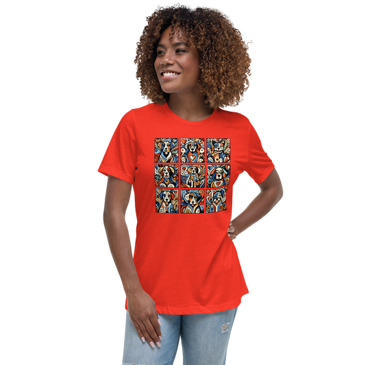 Paws in Harmony - Matisse - Womens Relaxed Tee