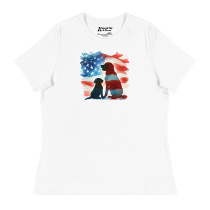 Patriotic Dreams - Womens Relaxed Tee