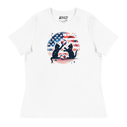 Patriotic Playtime - Womens Relaxed Tee