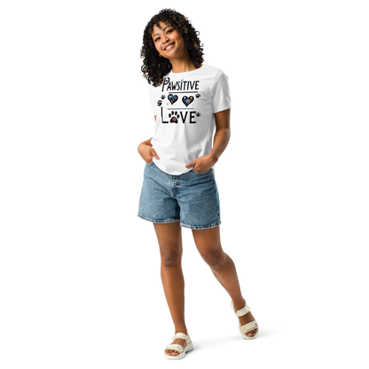 Pawsitive Love - Womens Relaxed Tee