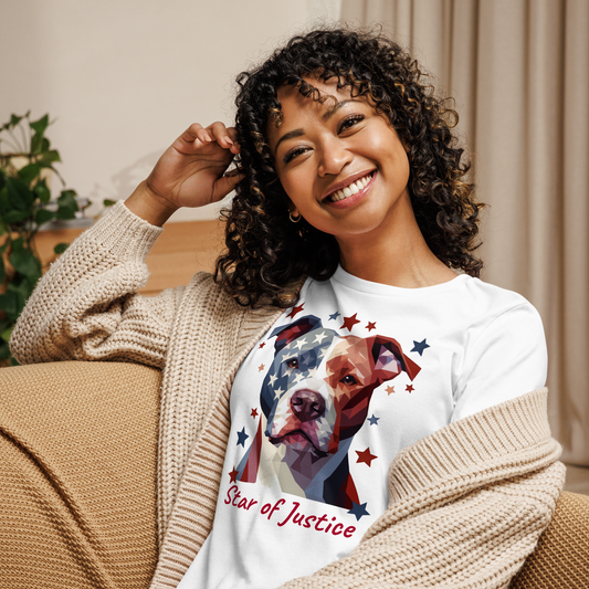 Star of Justice - Womens Relaxed Tee