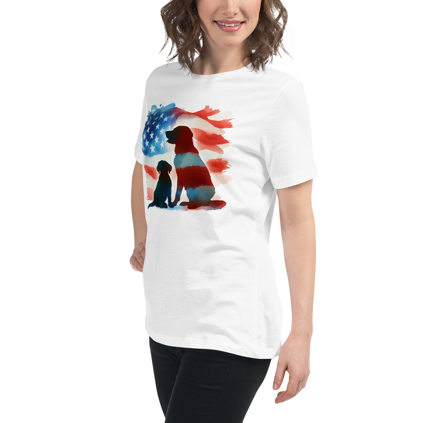 Patriotic Dreams - Womens Relaxed Tee