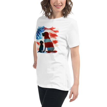 Patriotic Dreams - Womens Relaxed Tee