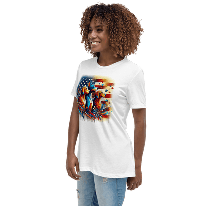 Paws & Pawsibilities - Women’s Relaxed Tee - Womens Relaxed Tee - Speak Up 4 Paws