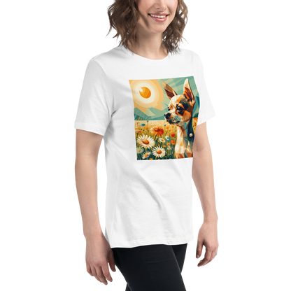 Daisy Dreamscape - Womens Relaxed Tee