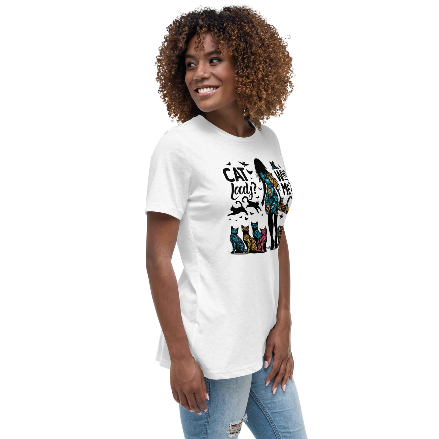 Feline Reverie - Womens Relaxed Tee