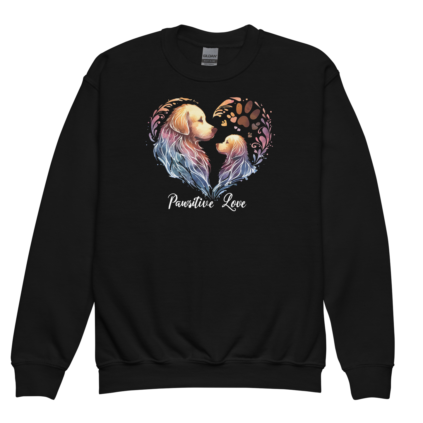 Golden Bond - Pawsitive Love - Youth Sweatshirt