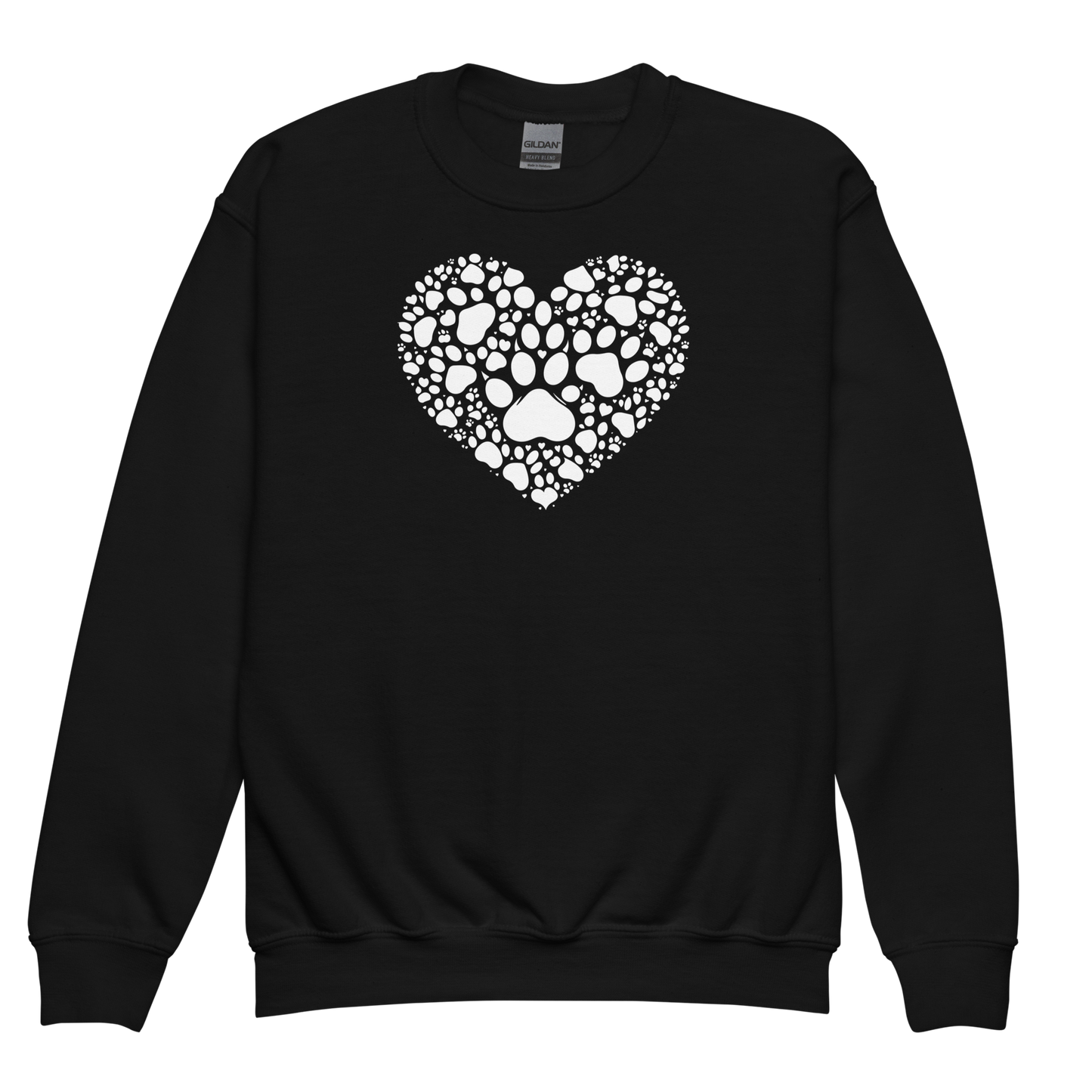 Paws of Compassion - Heart - Youth Sweatshirt