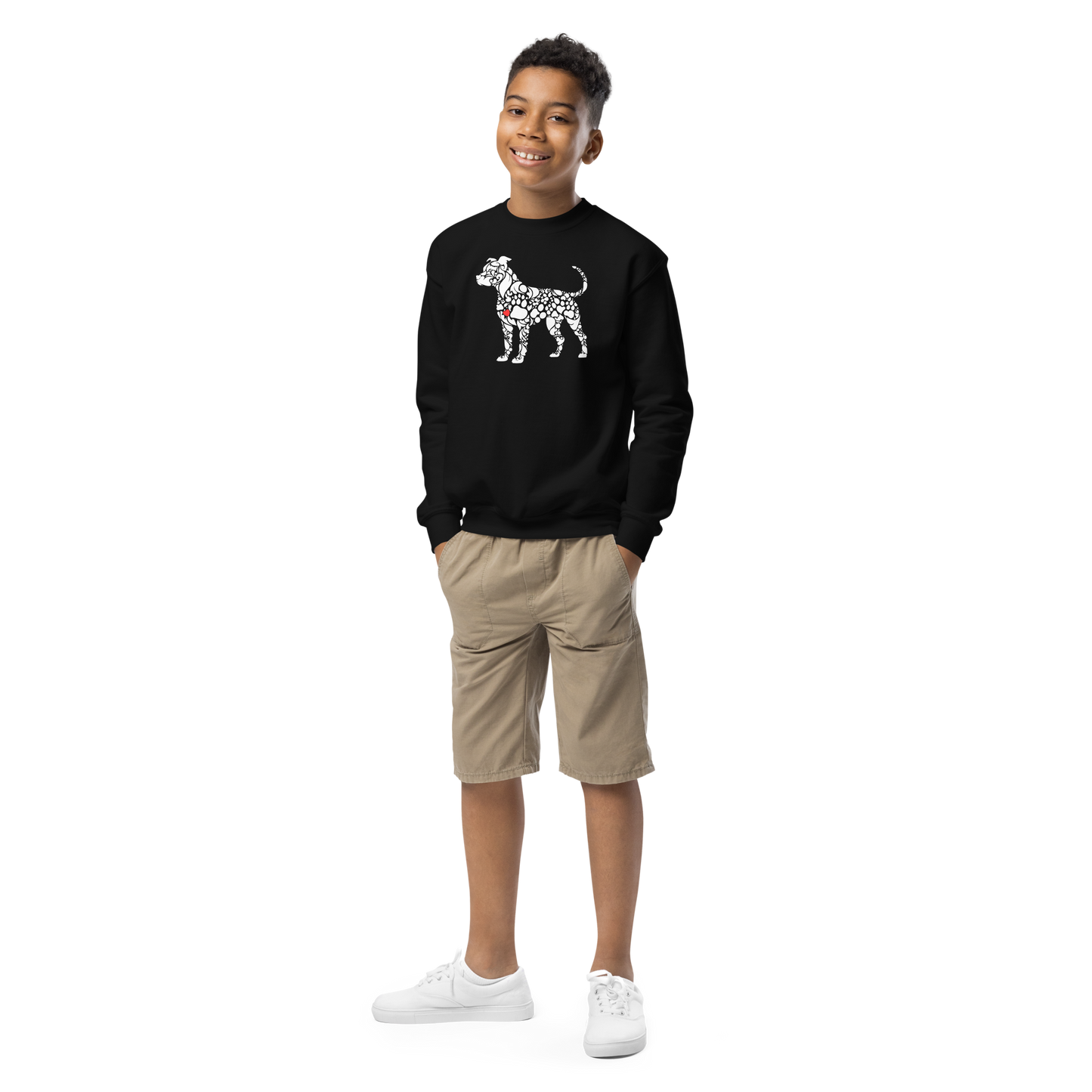 Paws of Loyalty - Pit - Youth Sweatshirt