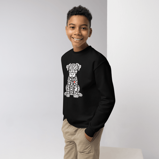 Puppy Paws - Youth Sweatshirt - Youth Sweatshirt - Speak Up 4 Paws