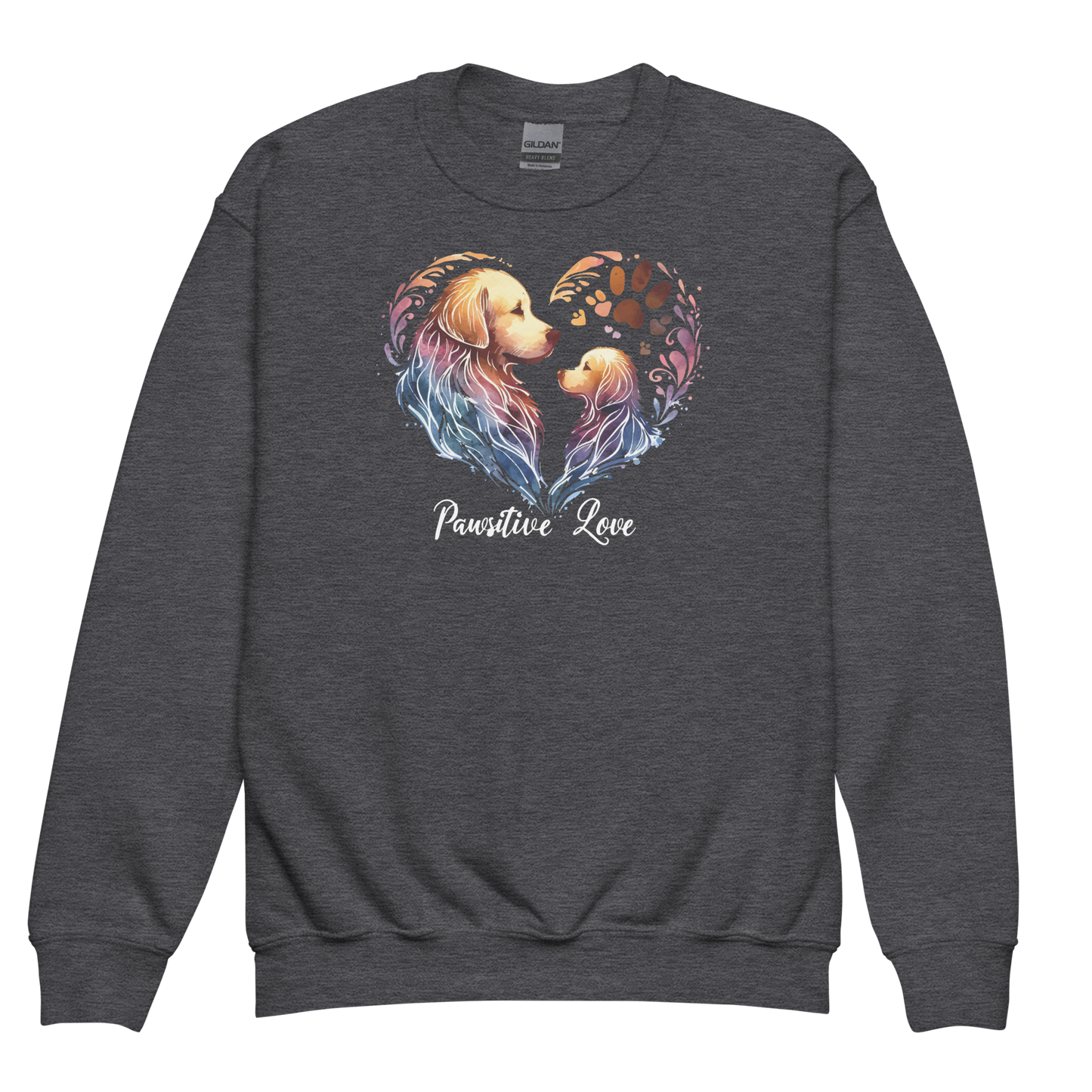 Golden Bond - Pawsitive Love - Youth Sweatshirt