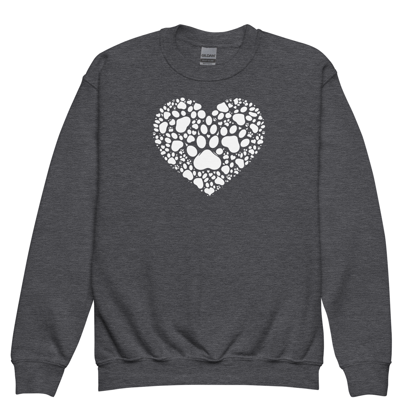 Paws of Compassion - Heart - Youth Sweatshirt