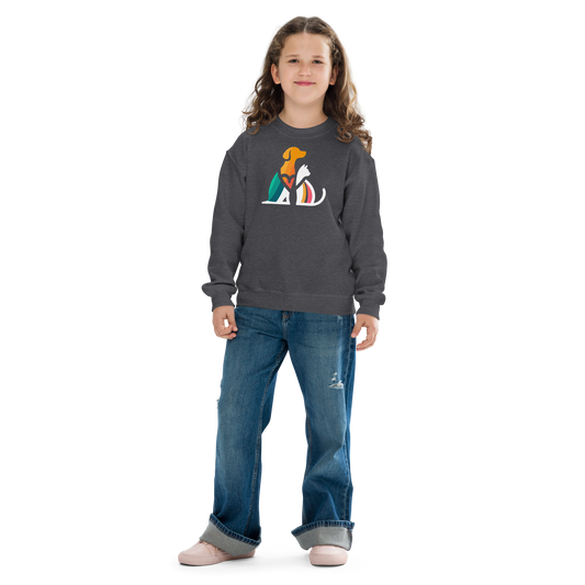 Unity Paws - Dog and Cat - Youth Sweatshirt