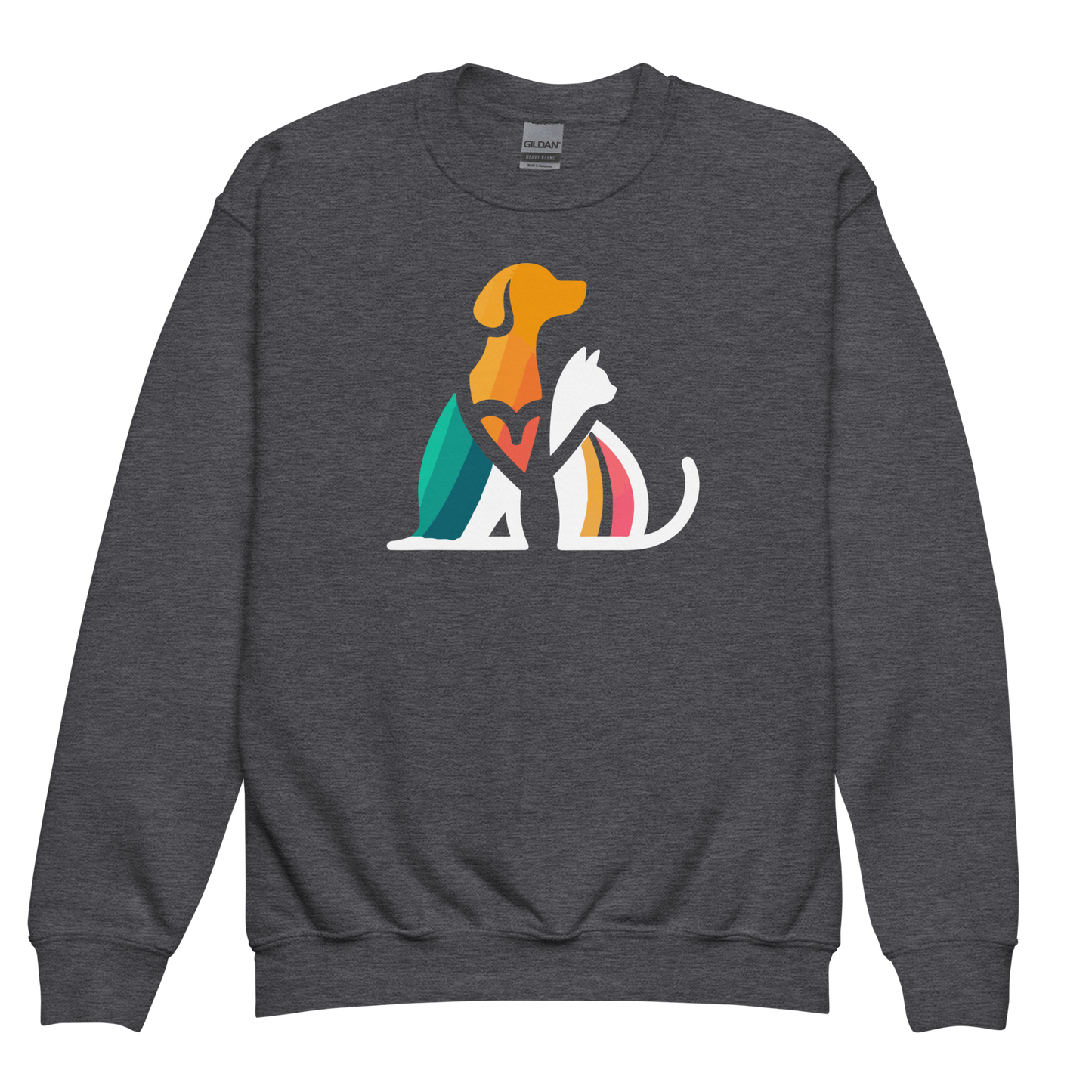 Unity Paws - Dog and Cat - Youth Sweatshirt