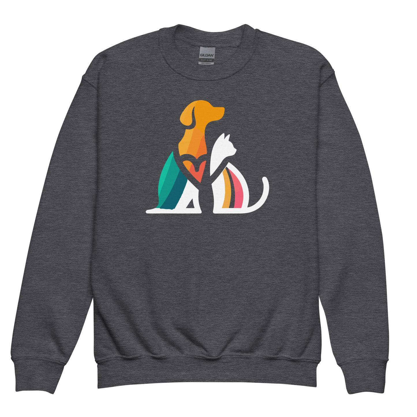 Unity Paws - Dog and Cat - Youth Sweatshirt