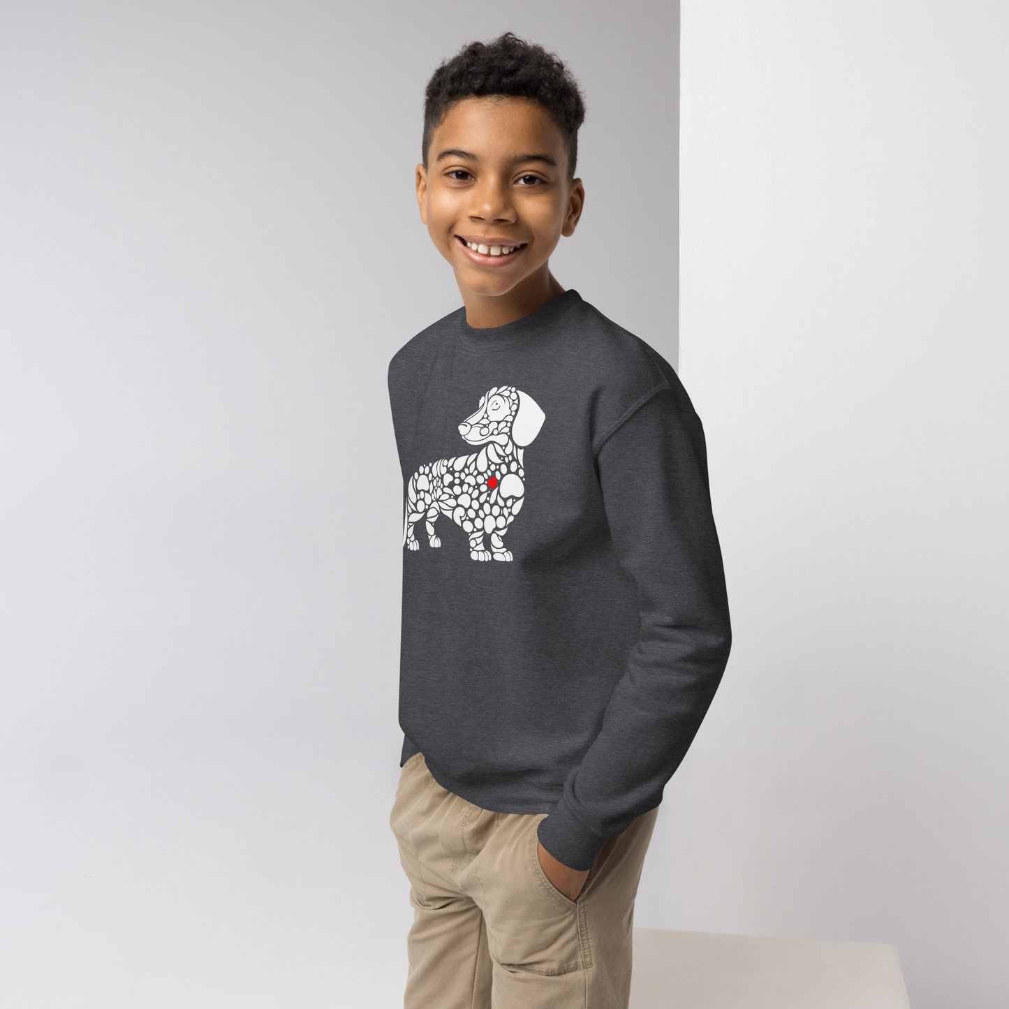 Paws of Devotion - Dachshund - Youth Sweatshirt