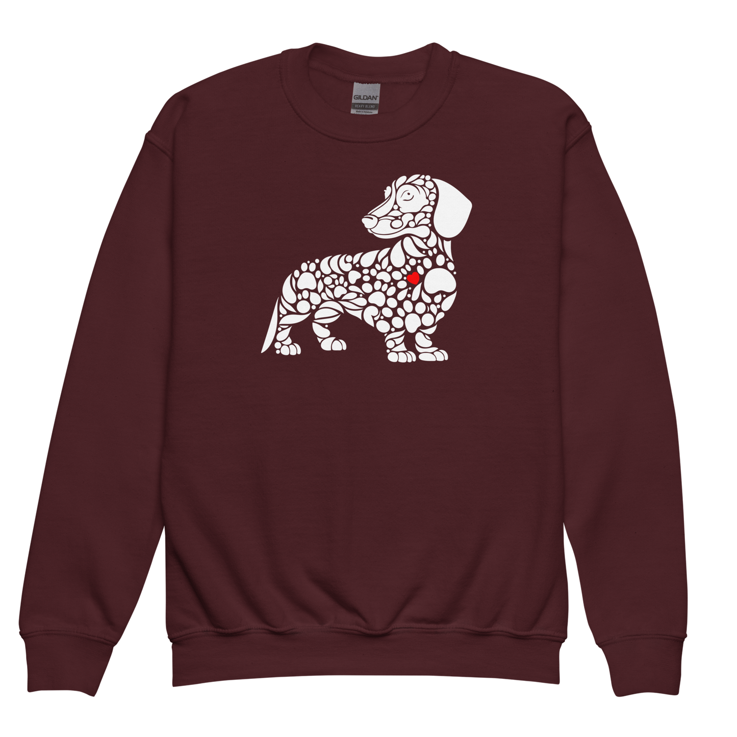 Paws of Devotion - Dachshund - Youth Sweatshirt