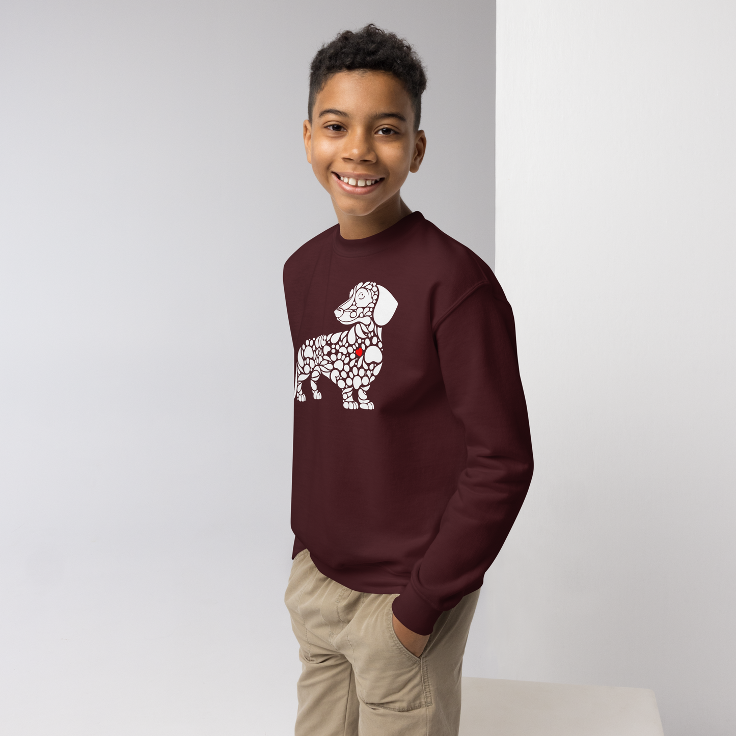 Paws of Devotion - Dachshund - Youth Sweatshirt