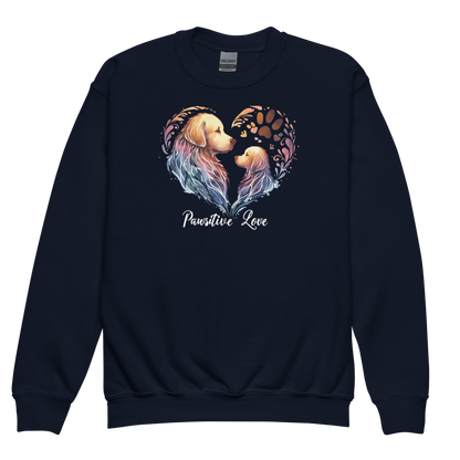 Golden Bond - Pawsitive Love - Youth Sweatshirt