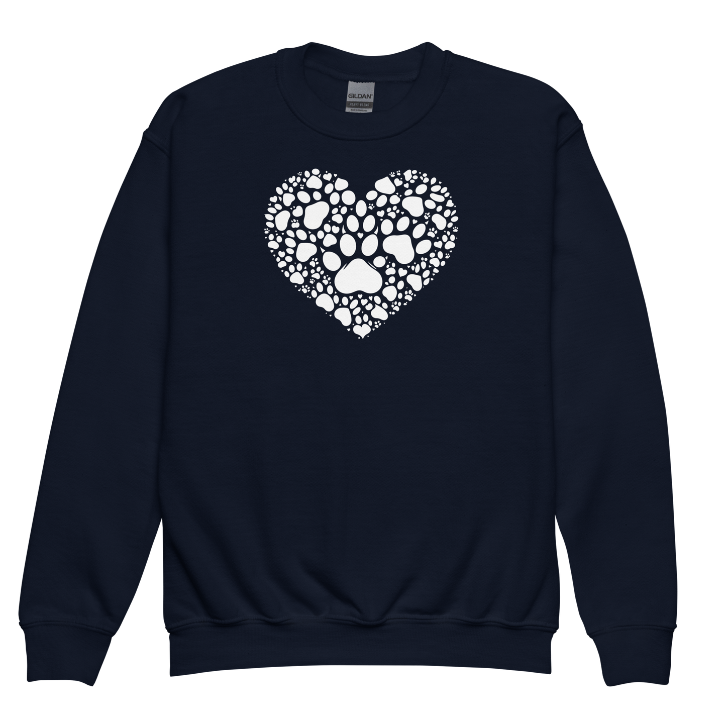 Paws of Compassion - Heart - Youth Sweatshirt