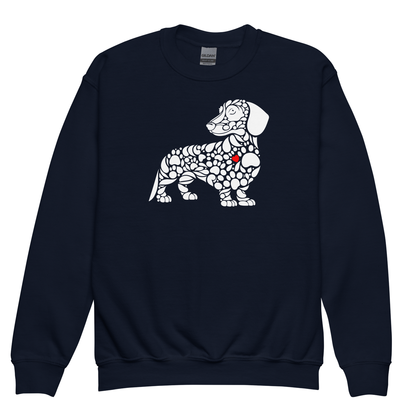 Paws of Devotion - Dachshund - Youth Sweatshirt