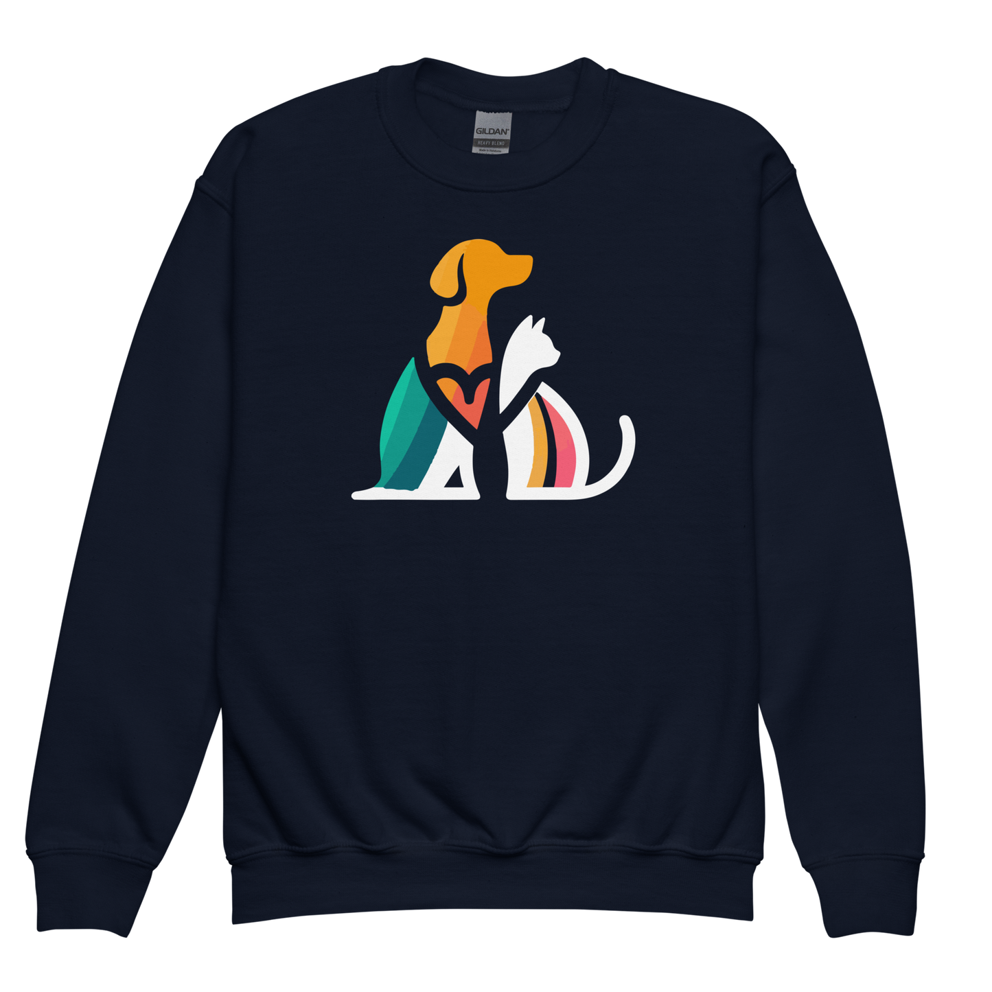 Unity Paws - Dog and Cat - Youth Sweatshirt