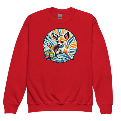 Chihuahuas Playful Dance - Youth Sweatshirt