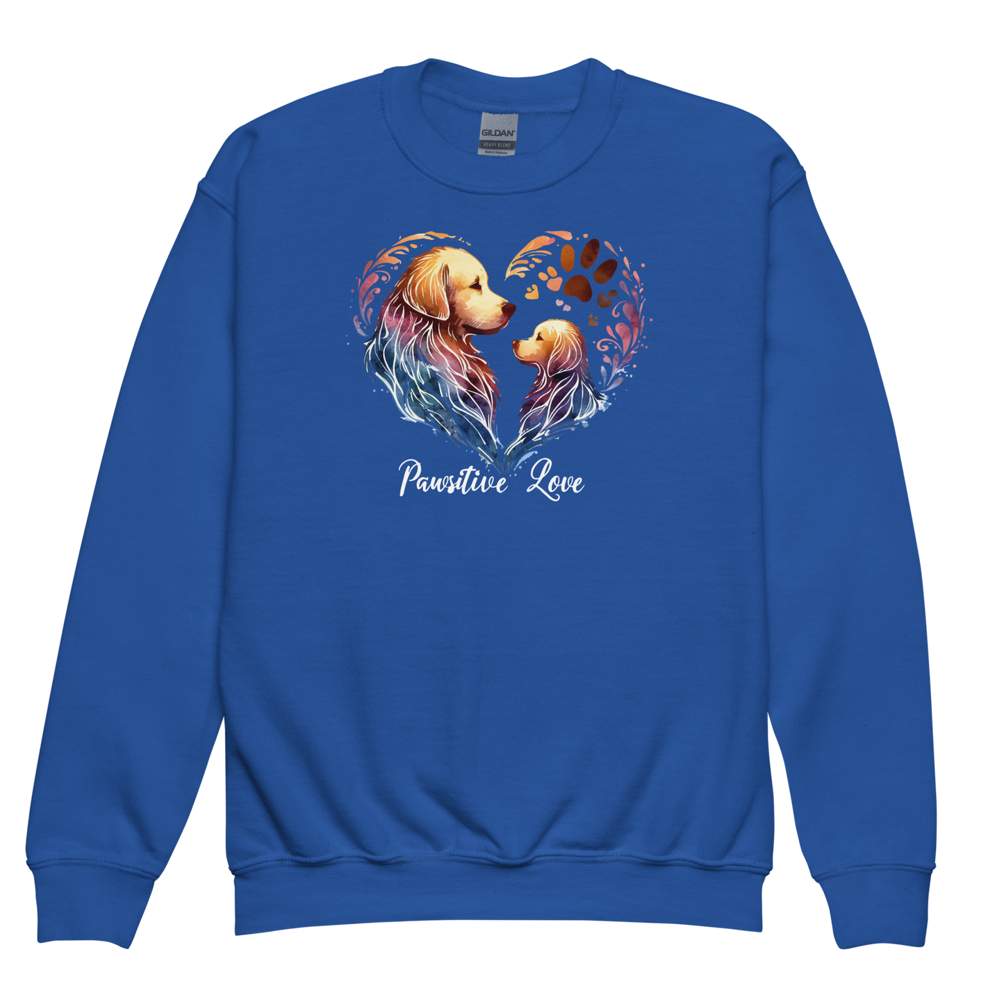 Golden Bond - Pawsitive Love - Youth Sweatshirt