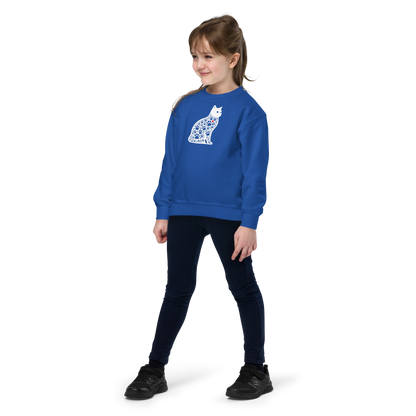 Paws in Harmony - Cat - Youth Sweatshirt