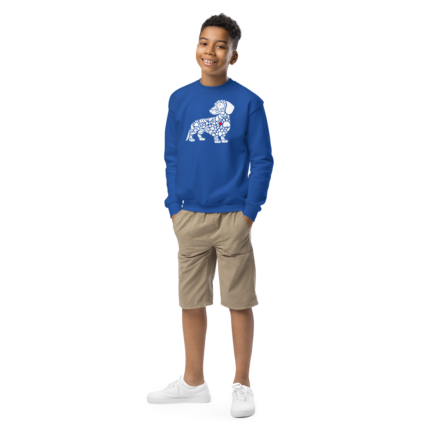 Paws of Devotion - Dachshund - Youth Sweatshirt