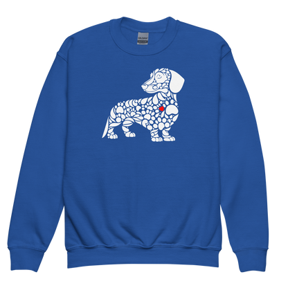 Paws of Devotion - Dachshund - Youth Sweatshirt