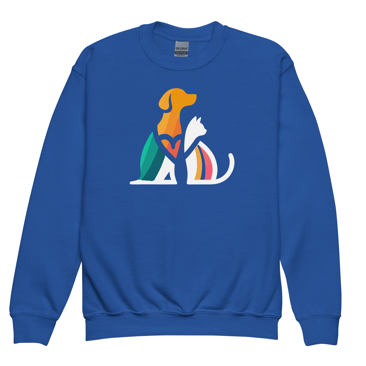 Unity Paws - Dog and Cat - Youth Sweatshirt