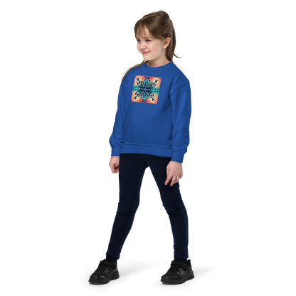 Vibrant Canine Mosaic - Youth Sweatshirt