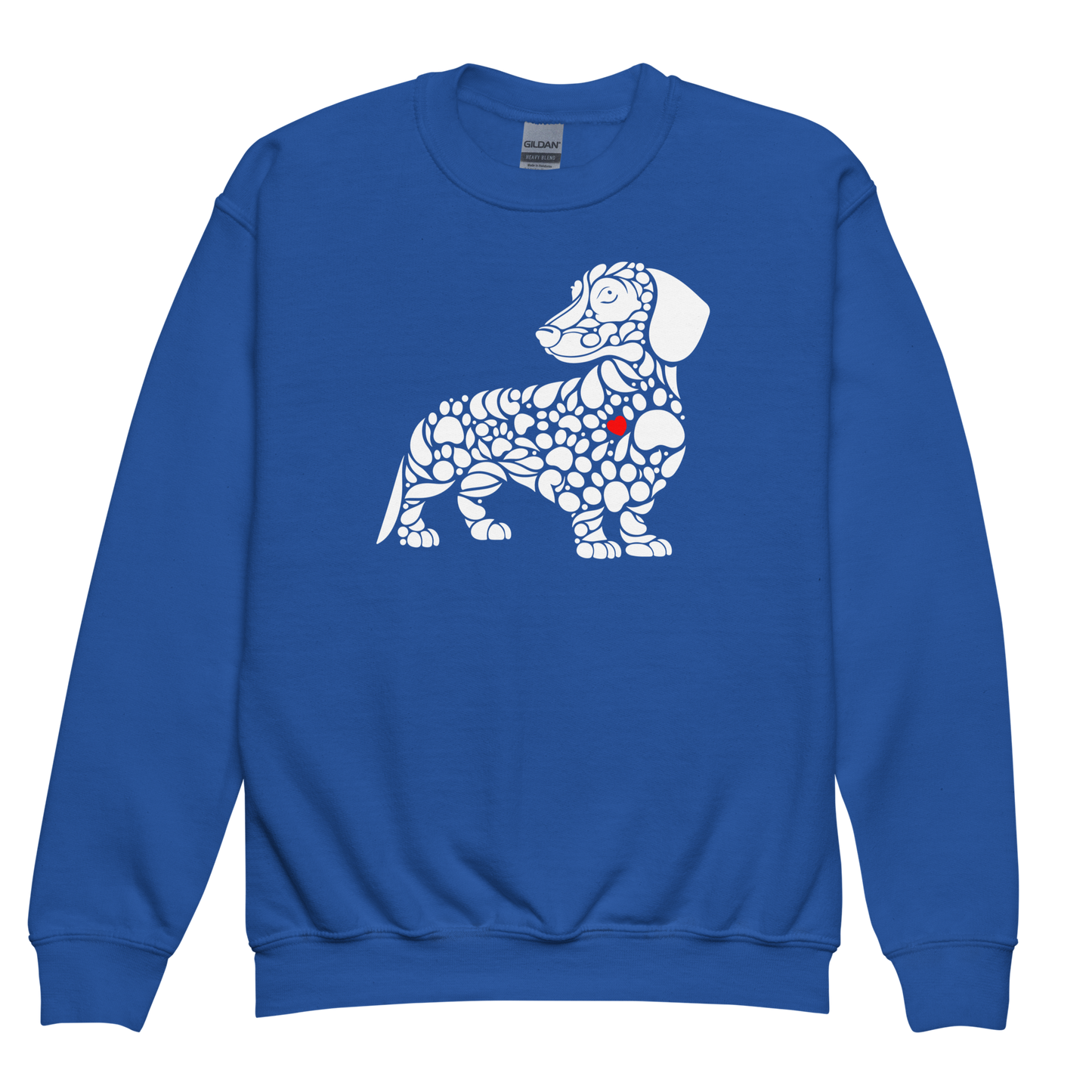 Paws of Devotion - Dachshund - Youth Sweatshirt