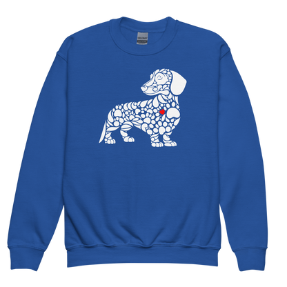 Paws of Devotion - Dachshund - Youth Sweatshirt