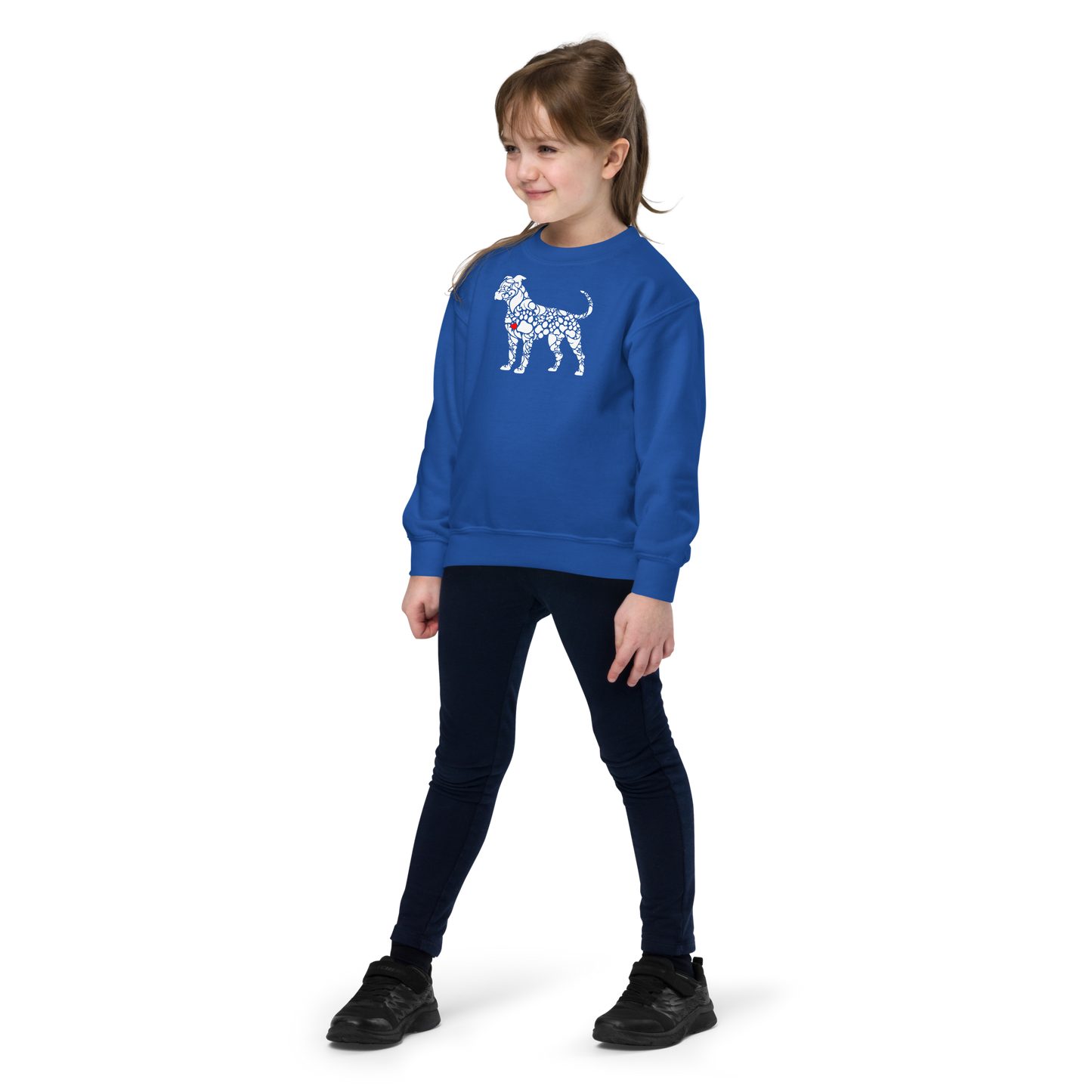 Paws of Loyalty - Pit - Youth Sweatshirt