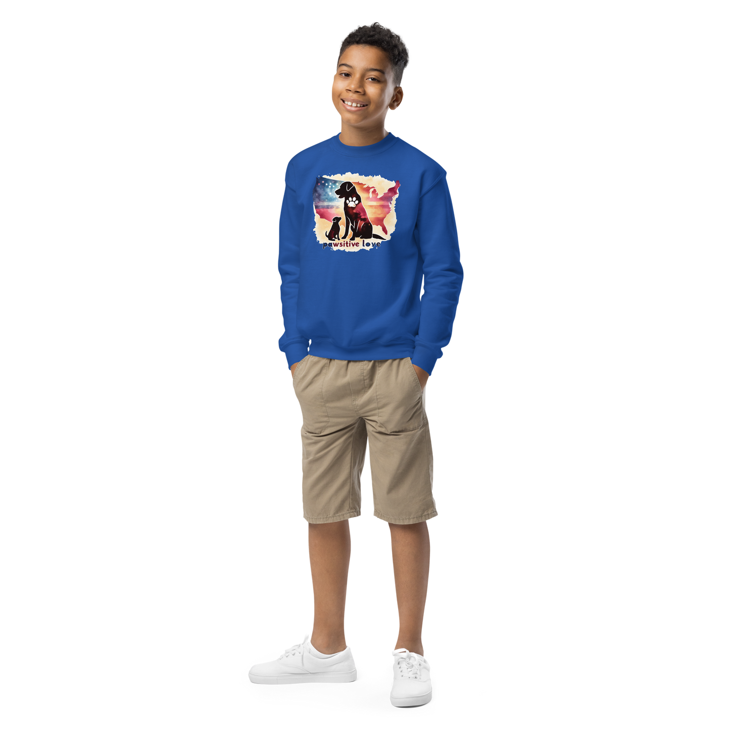 Paws Across the Nation - Youth Sweatshirt