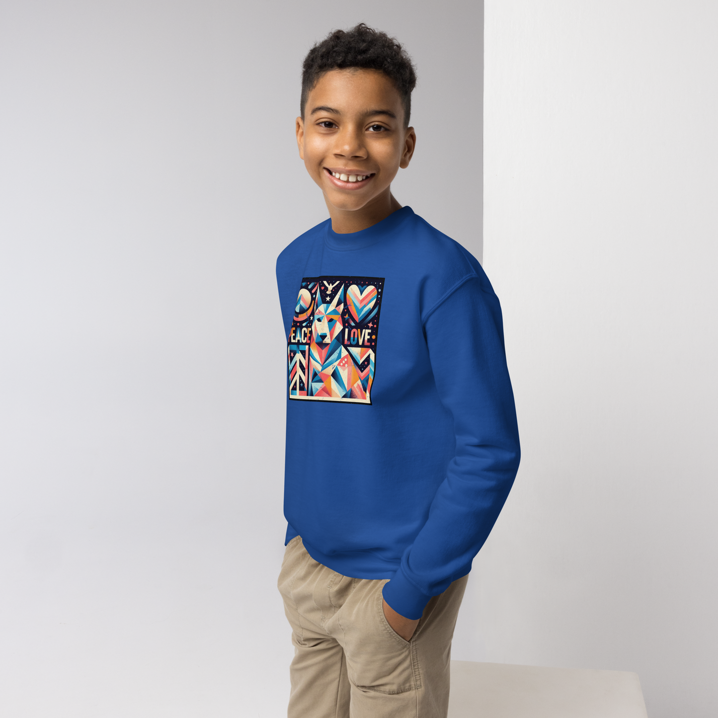 Harmony Hound - Huskey - Youth Sweatshirt