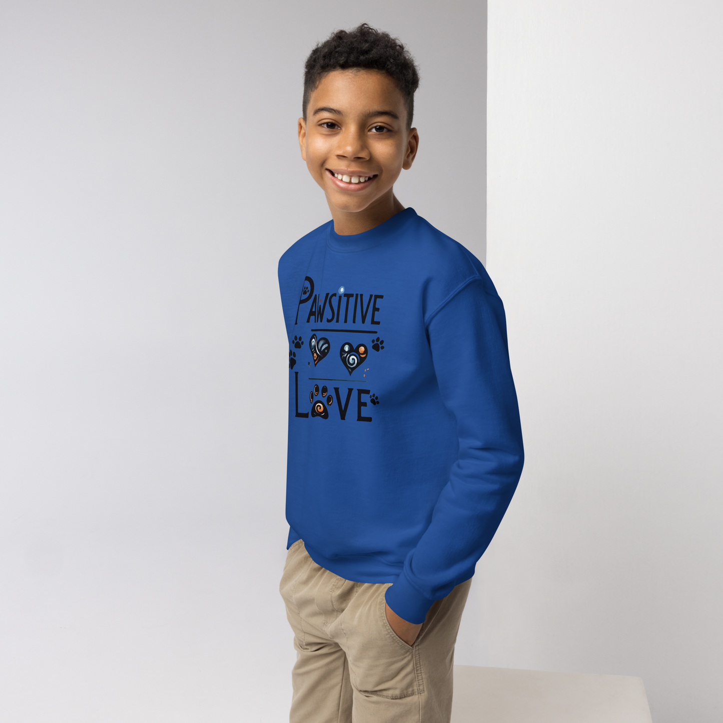 Pawsitive Love - Youth Sweatshirt