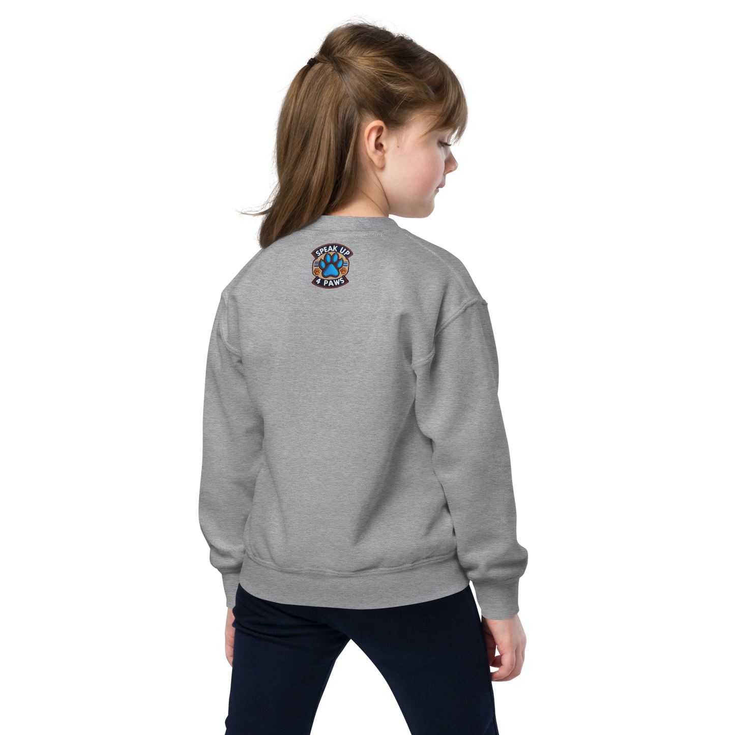 Canine Whirlpool -Pawsitive Love - Youth Sweatshirt