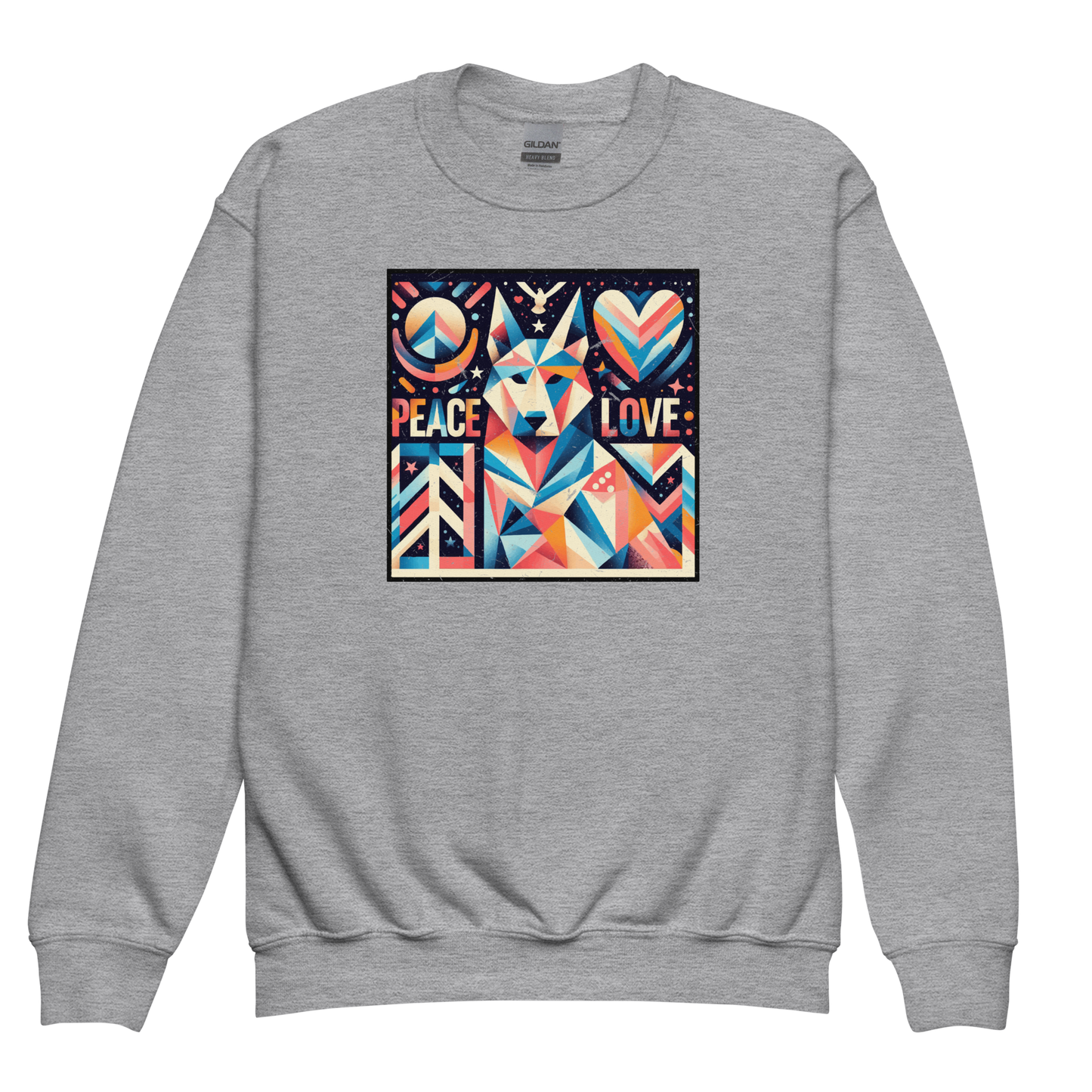 Harmony Hound - Huskey - Youth Sweatshirt