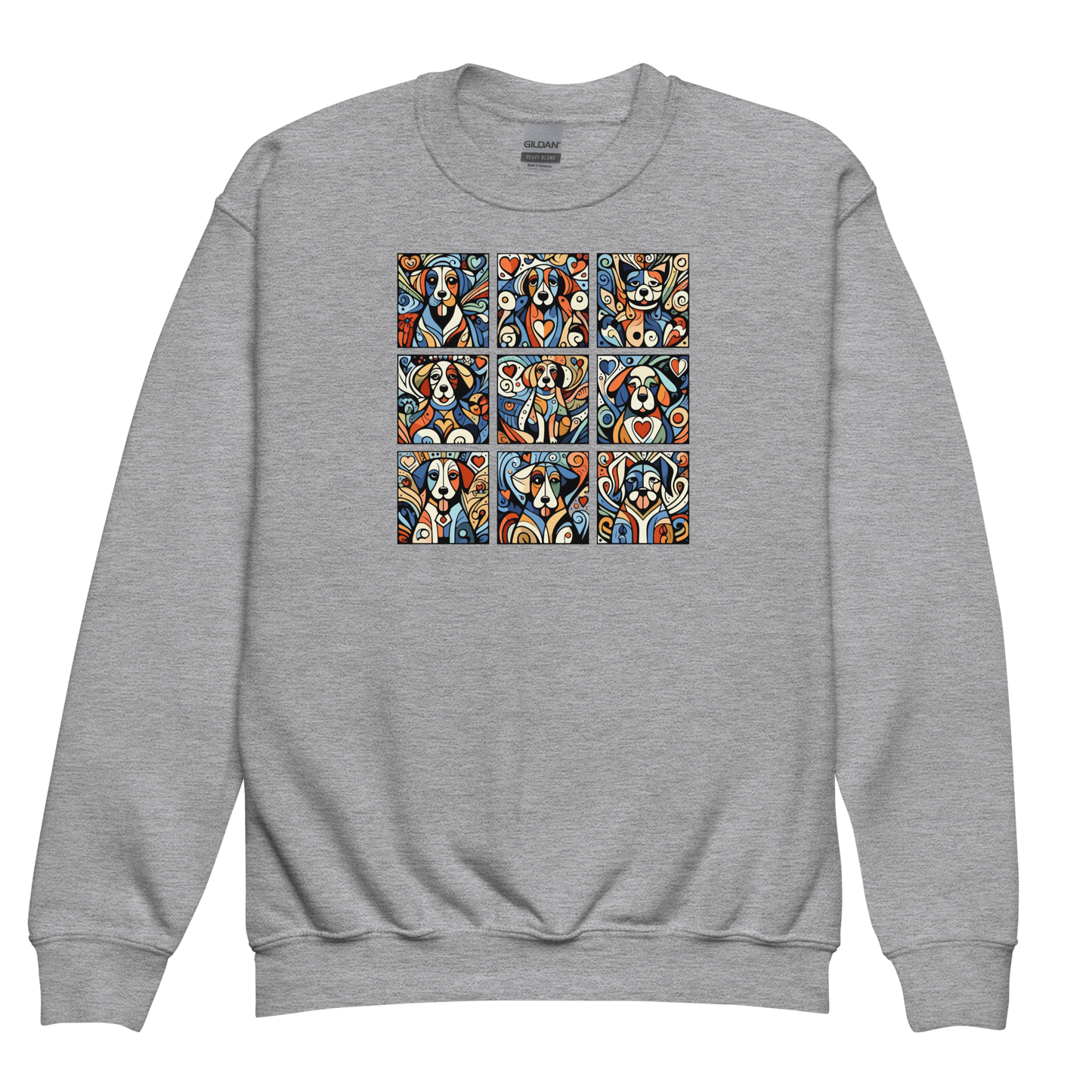 Paws in Harmony - Matisse - Youth Sweatshirt