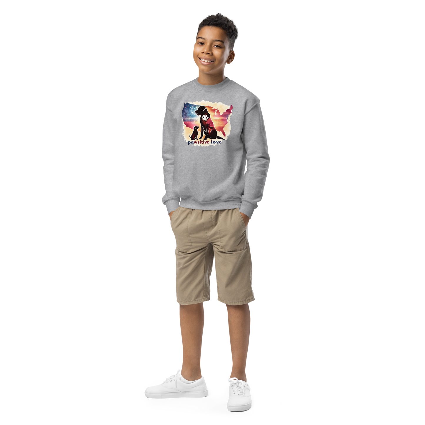 Paws Across the Nation - Youth Sweatshirt