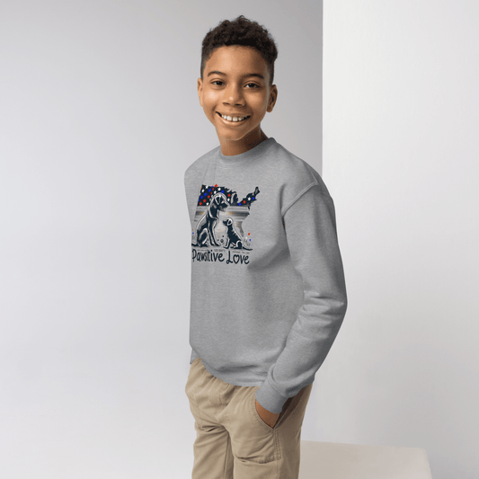 Boundless Devotion - Youth Sweatshirt - Youth Sweatshirt - Speak Up 4 Paws