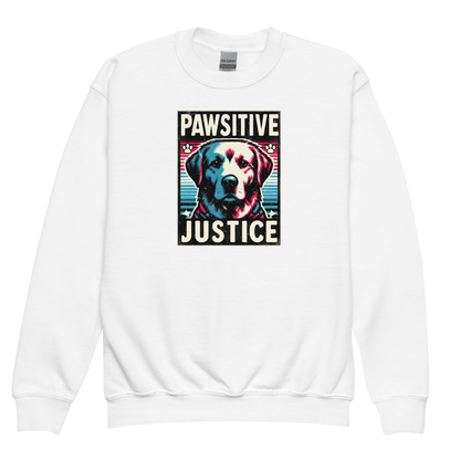 Bark Nirvana - Pawsitive Justice - Youth Sweatshirt