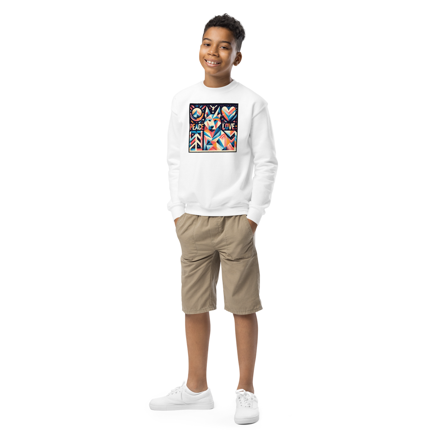 Harmony Hound - Huskey - Youth Sweatshirt