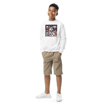 Harmony Hound - Huskey - Youth Sweatshirt